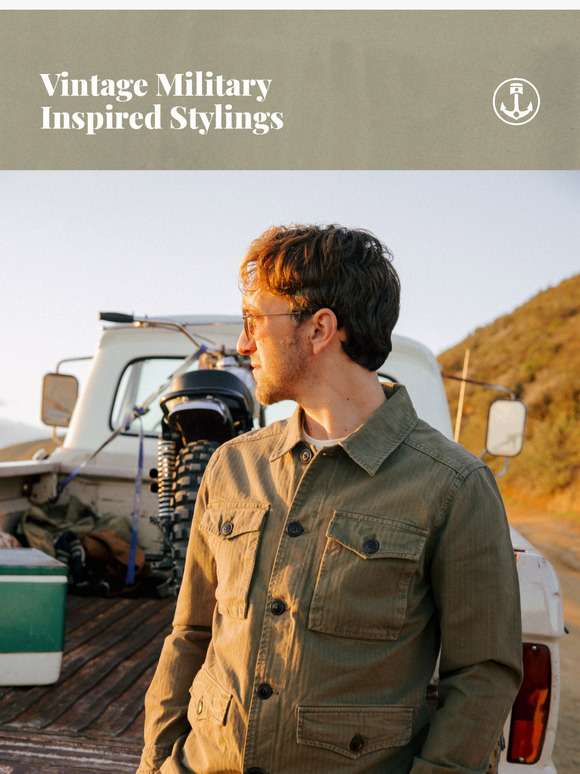 Military Style. Everyday Wear.