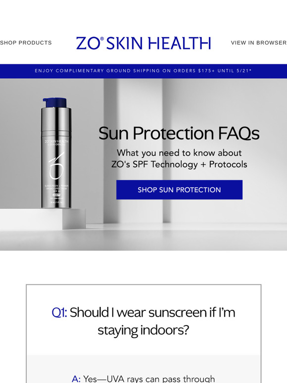 Your ZO® SPF Essentials Guide