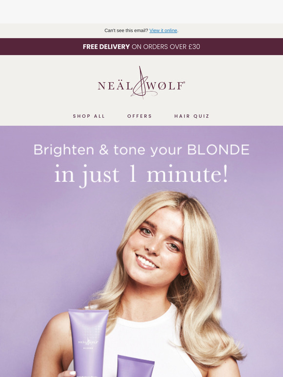 Your perfect BLONDE 💜