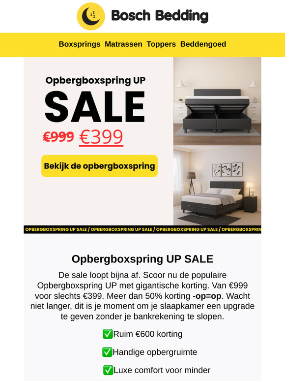 Opbergruimte nodig?