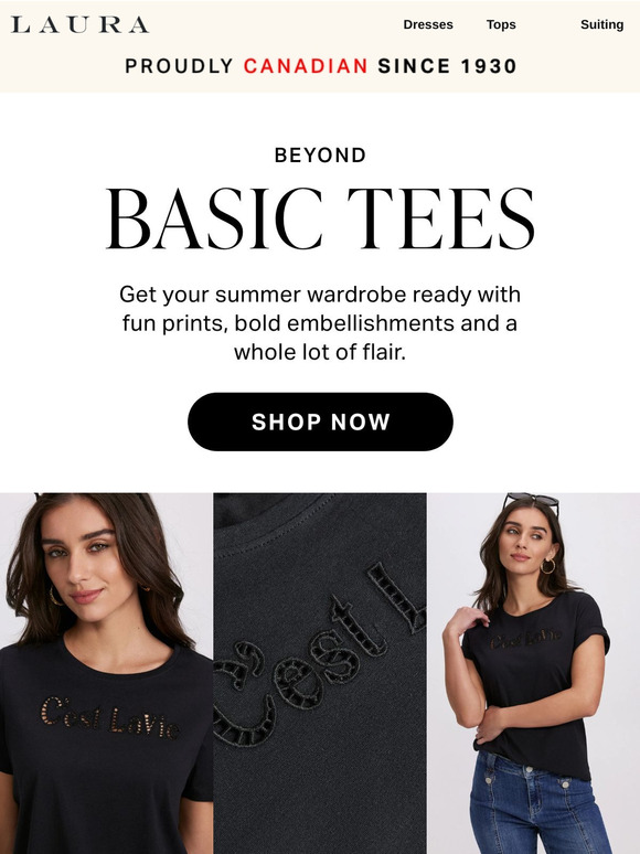 Get to know our perfect tees