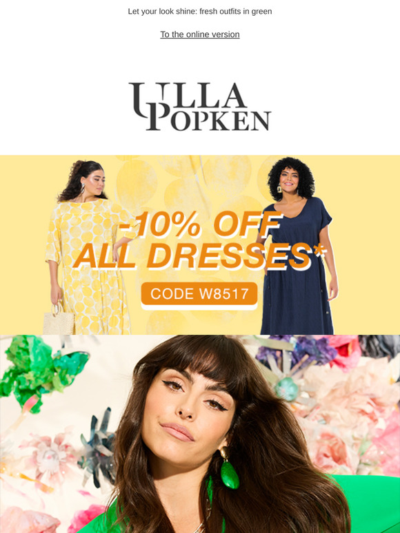 10% off the loveliest dresses 👗