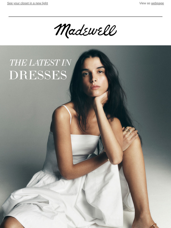 The latest in dresses