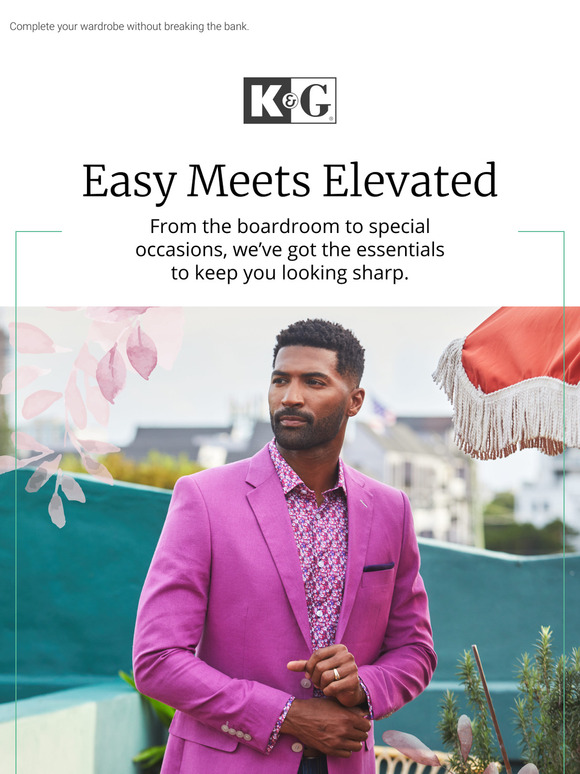Suit Up: Styles Starting at Just $99.99