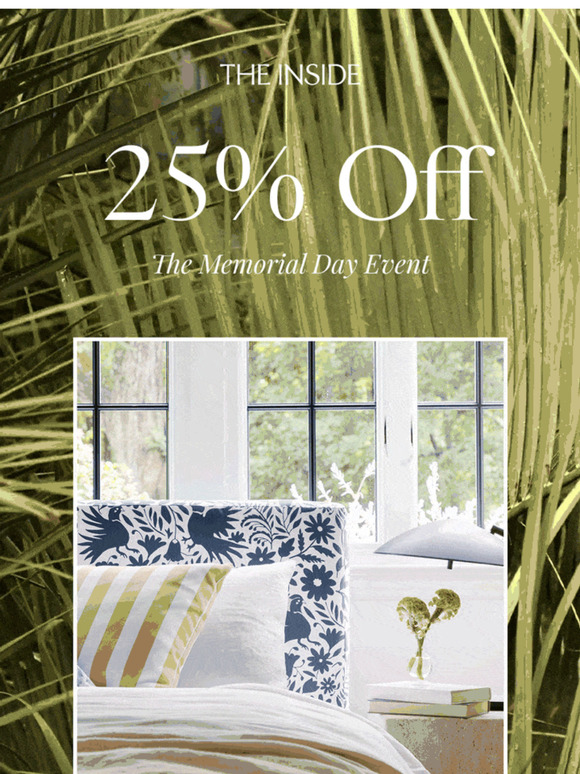 25% Off Everything is LIVE!
