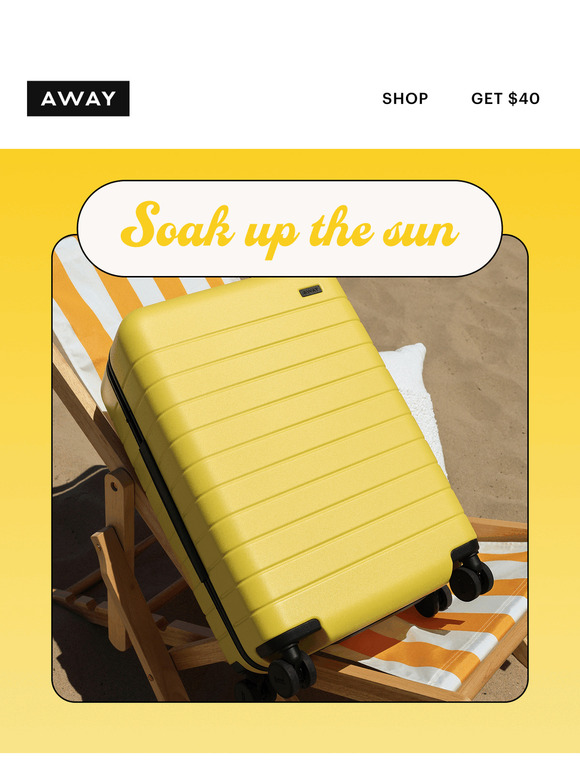 Limited edition Sunshine Yellow is here