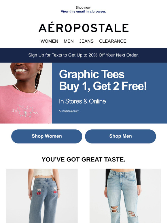 2 FREE TEES When You Buy 1 + $5.99 & Up Clearance 🔥