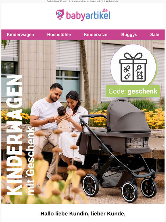 🎁Dein Geschenk zum Kinderwagen - jetzt sichern!