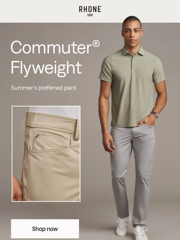 Your lightest Commuter® Pants yet