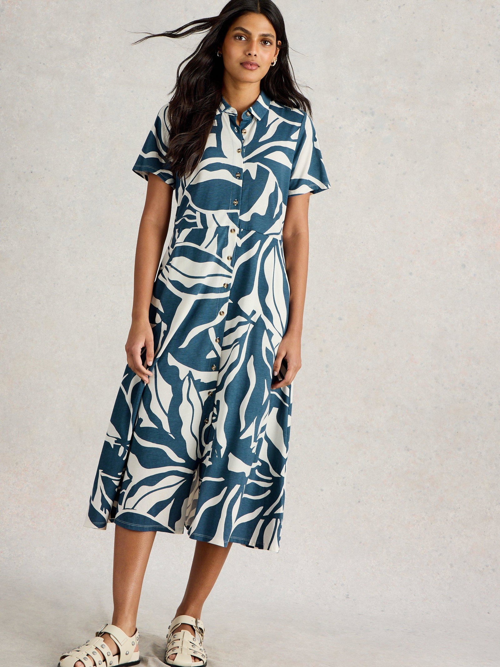 Shop Rua Jersey Shirt Dress