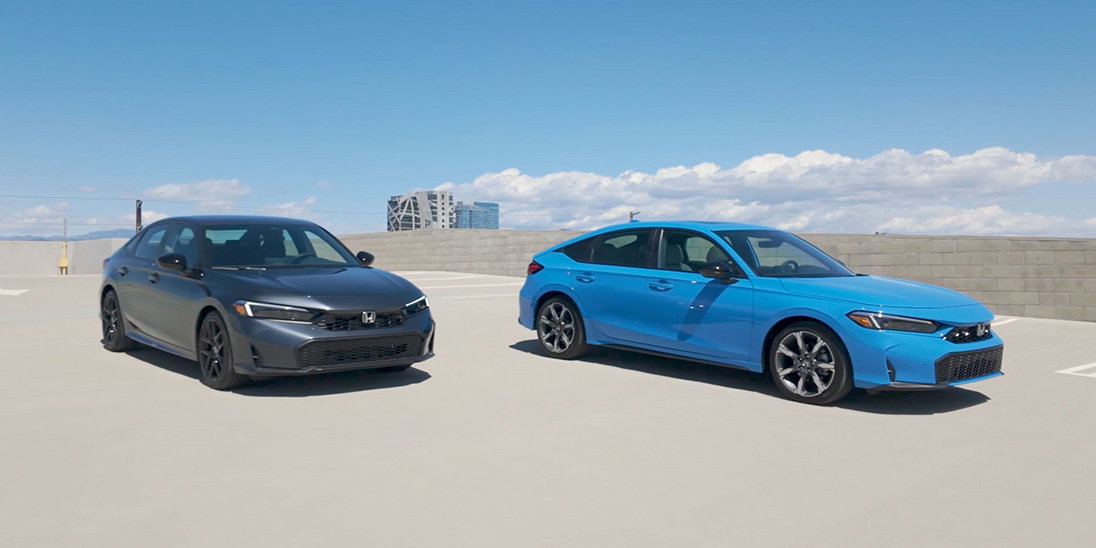Honda Civic Sport and Hybrid