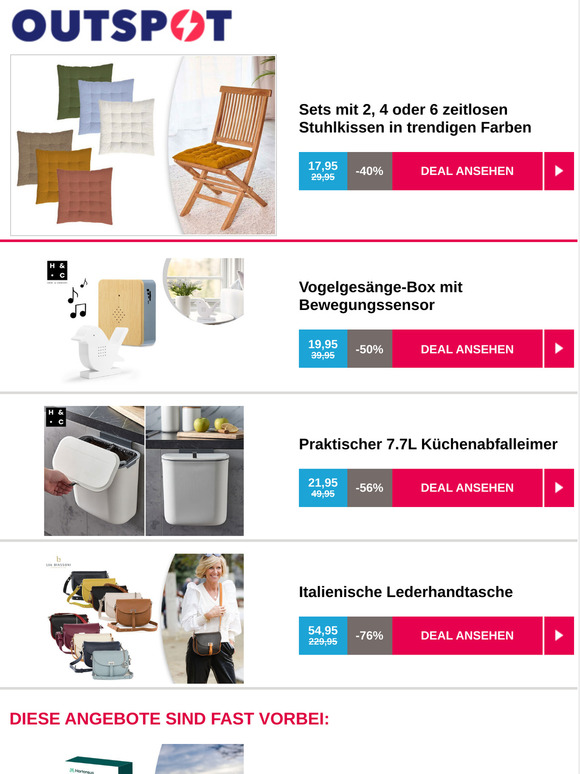 Sets mit 2, 4 oder 6 Stuhlkissen