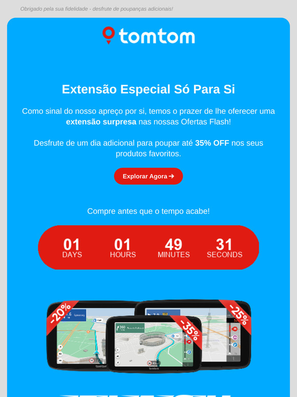 Surpresa! Prolongámos As Suas Ofertas De 35% De Desconto