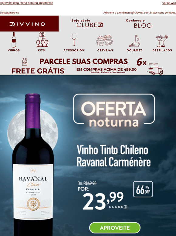 Oferta da Noite:  Ravanal a partir de 23,99!