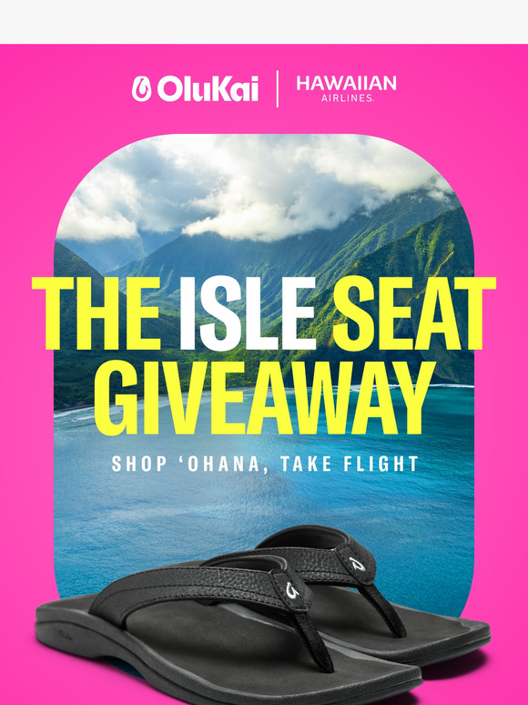 The Isle Seat Giveaway: Shop ‘Ohana for a Chance to Win a Trip to Hawai‘i