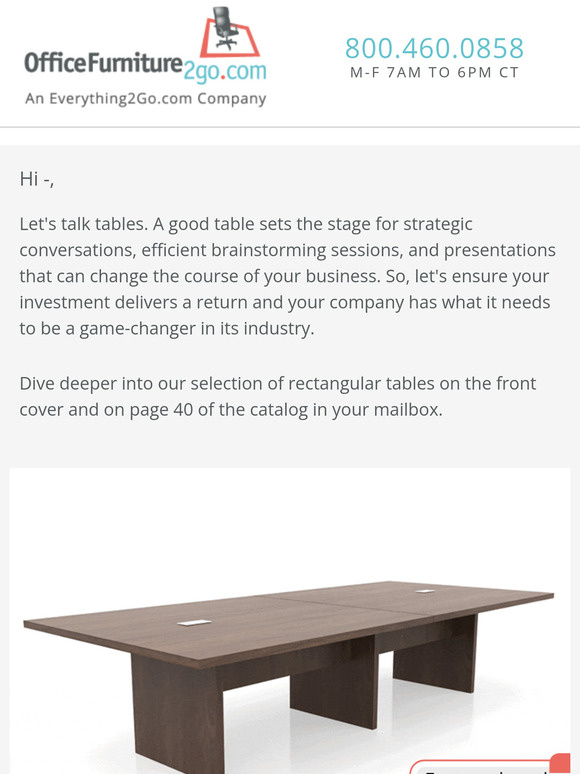 Discover your future desk today!