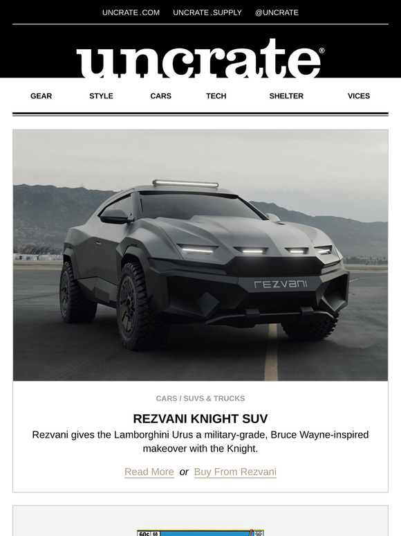 Rezvani Knight SUV & more
