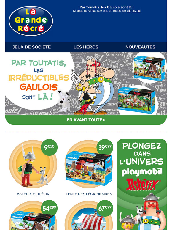 🐗 Par toutatis, Astérix et Obélix sont là !