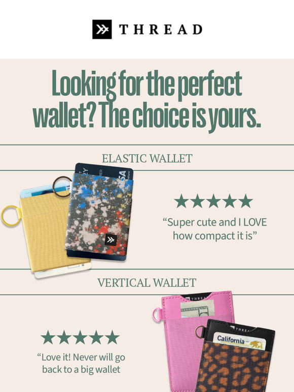 Looking for the Perfect Wallet?