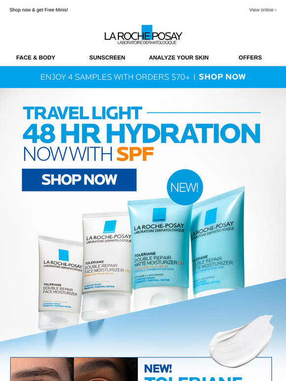 Get Summer Ready I NEW Shine-Free Hydration with SPF