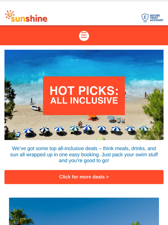 Bag an all-inclusive getaway from £279pp 🌴