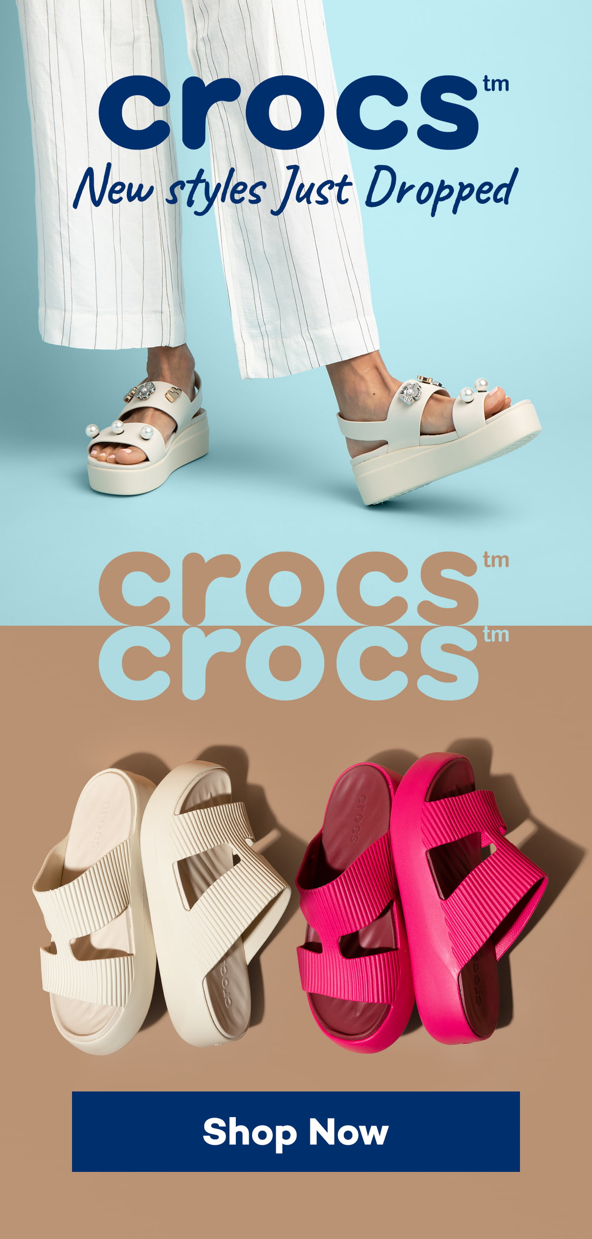 Crocs: New styles Just Dropped