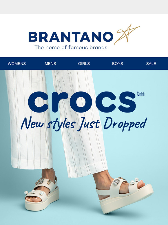 Crocs: New styles Just Dropped