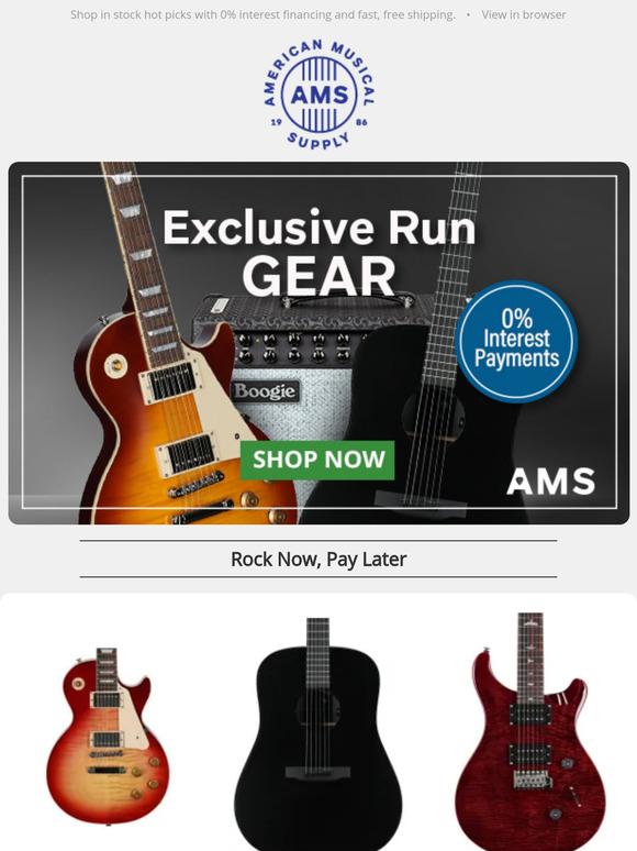 Guitars & More You Can't Find Just Anywhere!