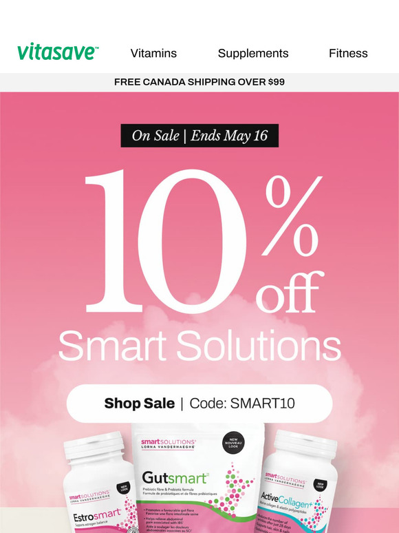 Save 10% on Smarter Wellness 💡 Your Body Will Thank You
