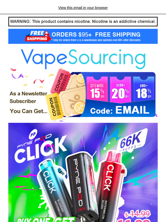 Double Deal✨$11.99 for BOGO Pyne Pod Click 66k