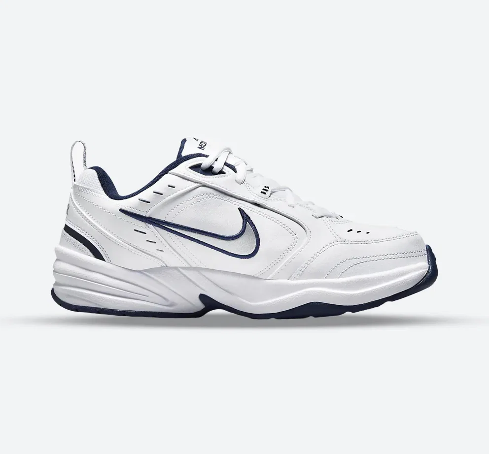Image of Men's Wide Fit Nike 416355-102 Air Monarch Iv Trainers