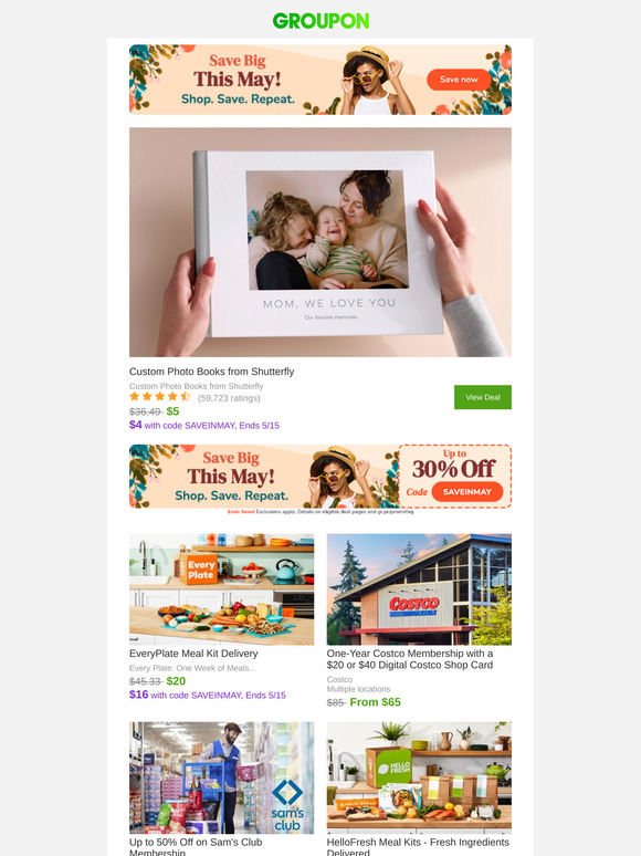 Custom Photo Books from Shutterfly