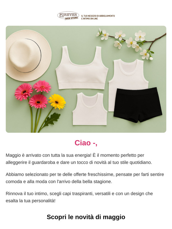🌼 Sconti di Maggio: il mese perfetto per un nuovo look