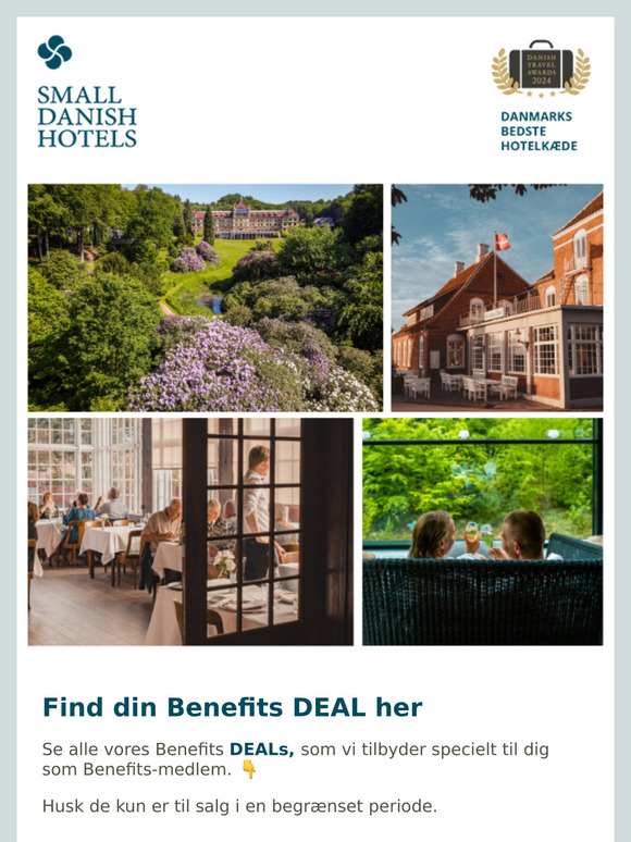 Nyd et dejligt ophold med en Benefits DEAL