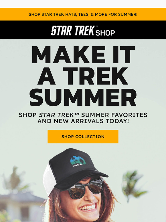 Gear Up for Summer Adventures with Star Trek 😎🌴
