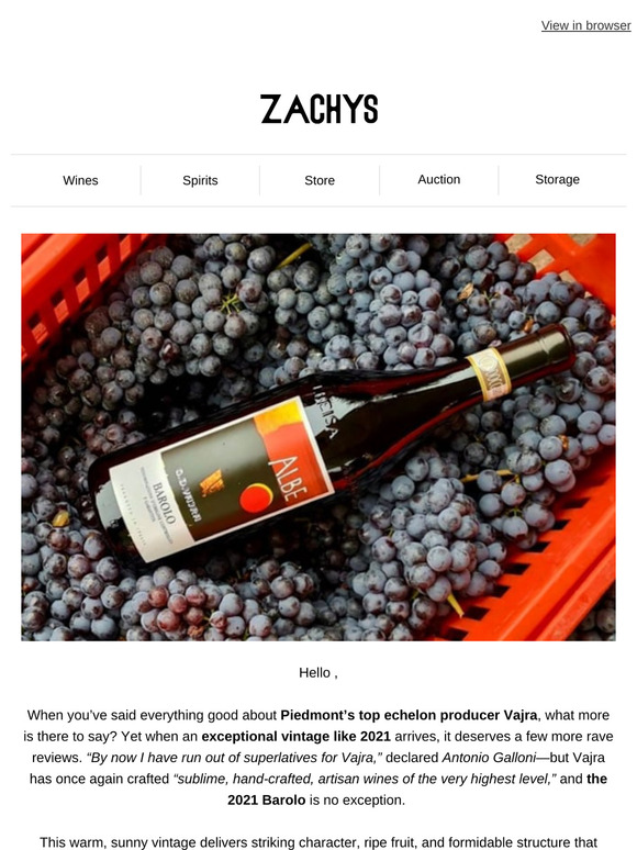 Best of 2021 Barolo Under $100: Buy Vajra Now
