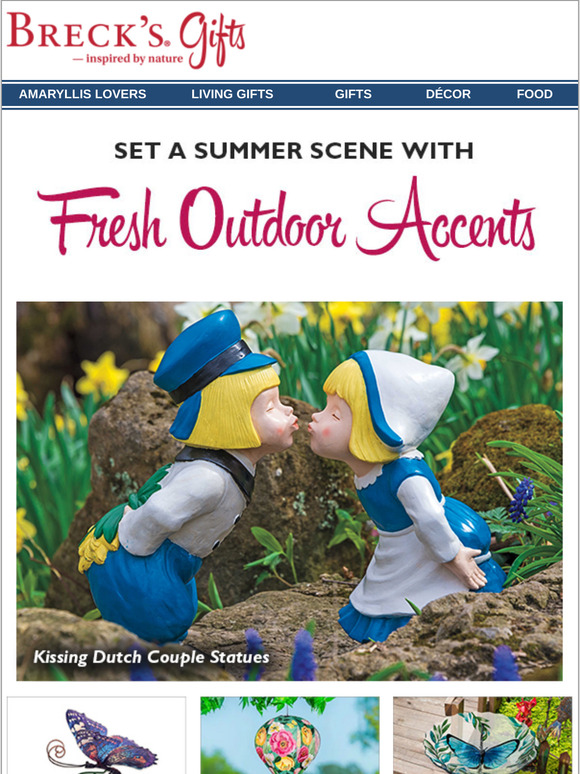Final touches for your summer displays