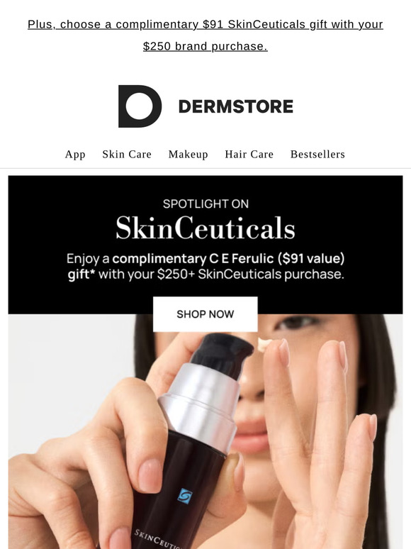 Last call! A $91 SkinCeuticals gift + the NEW groundbreaking cream