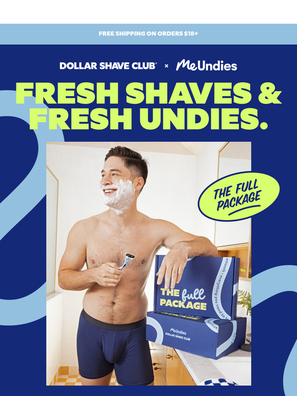 MeUndies + Dollar Shave Club