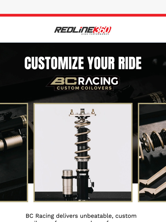 The MOST customizable coilovers!