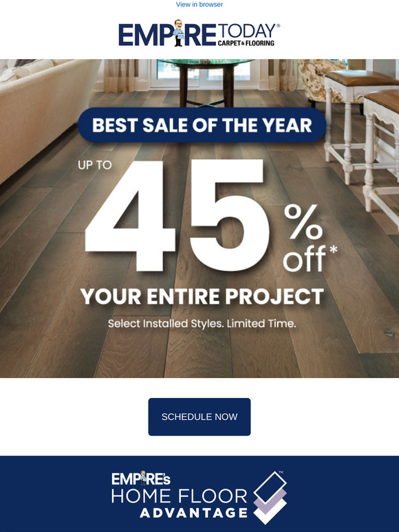 45% Off Your Flooring Refresh
