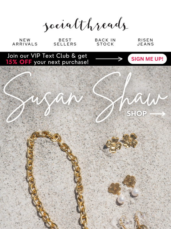 Your Susan Shaw Upgrade ✨