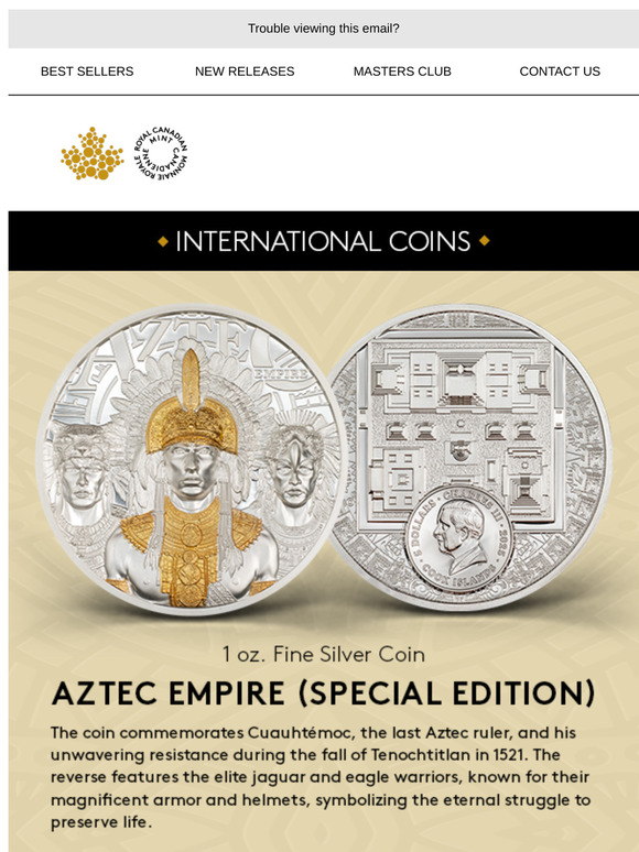 Our newest international coins are here!