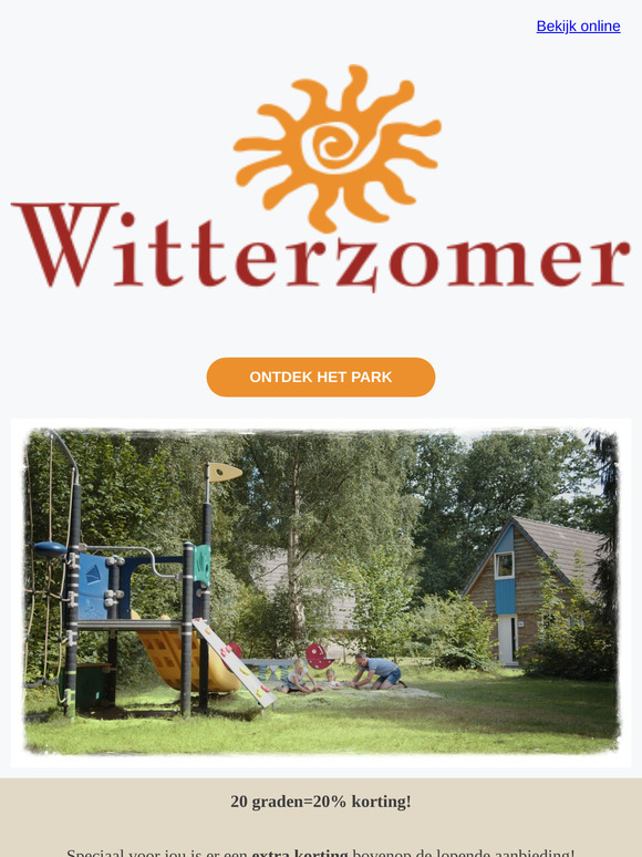 Speciale korting voor de nieuwsbrieflezers!