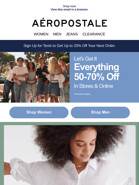 Sitewide Steals 50-70% OFF + BOGO Free Jeans & Shorts 🏃‍♀️