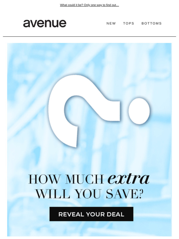 What’s the mystery offer?
