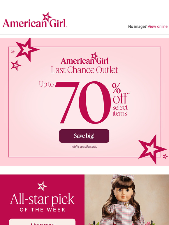 May you save up to 70% all month long!
