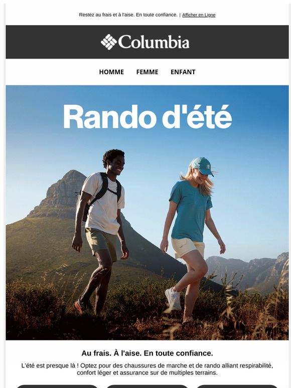 Trouvez votre chaussure de rando d'été idéale 🥾