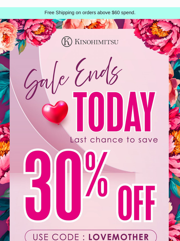 30% Off Mother’s Day Ends TONIGHT ⏰💨