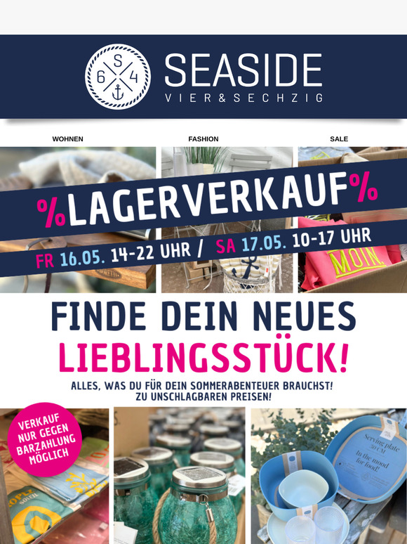 Unser Lagerverkauf startet Morgen!